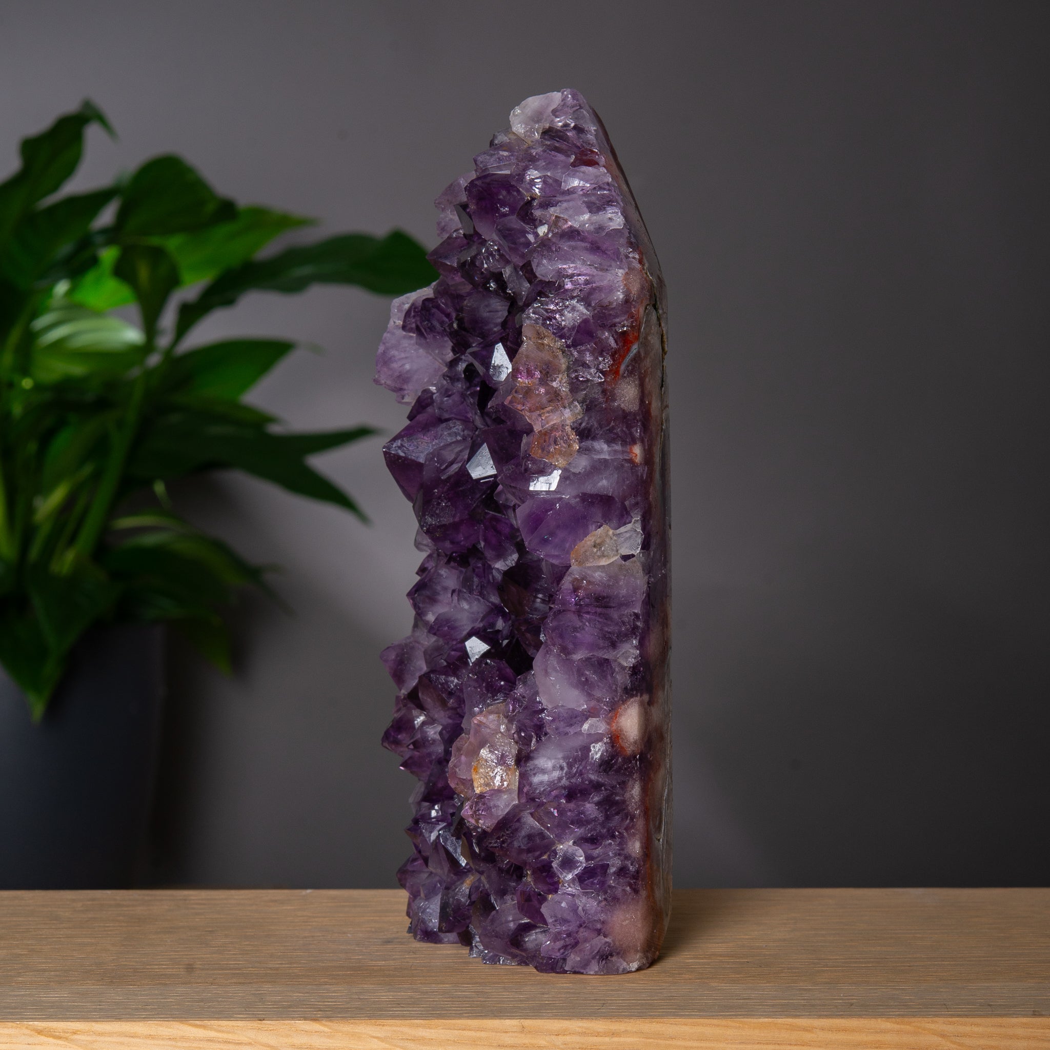 Deep Purple Pink Amethyst Tower  – Statement Piece