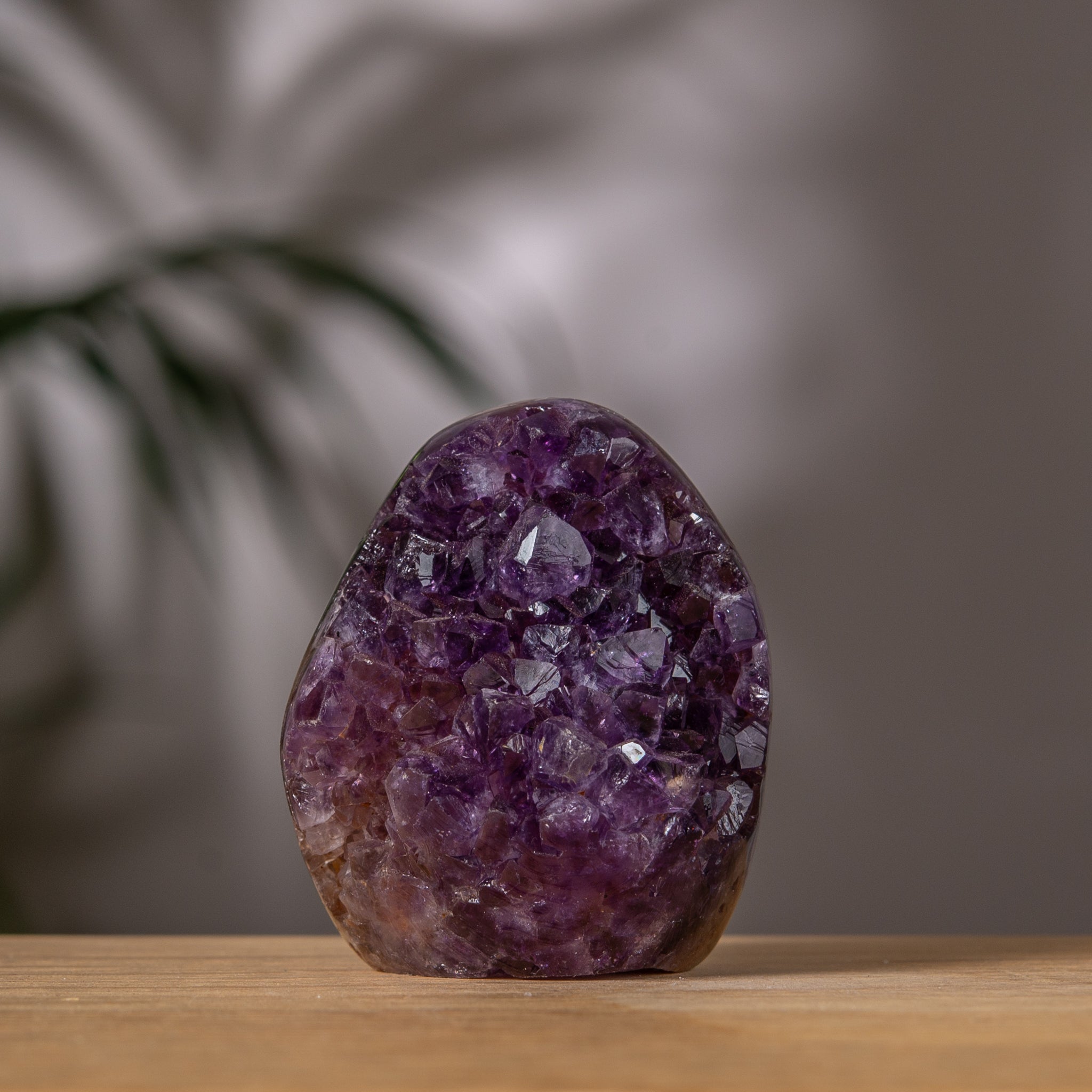 Amethyst Cluster – Purple Crystal with Jasper & Agate – Uruguay