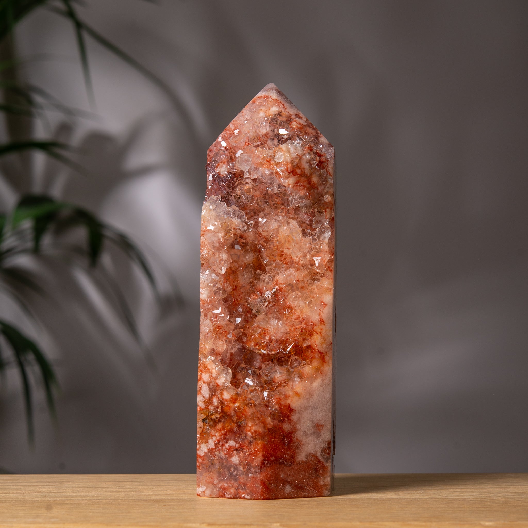 Pink Amethyst Druzy Tower