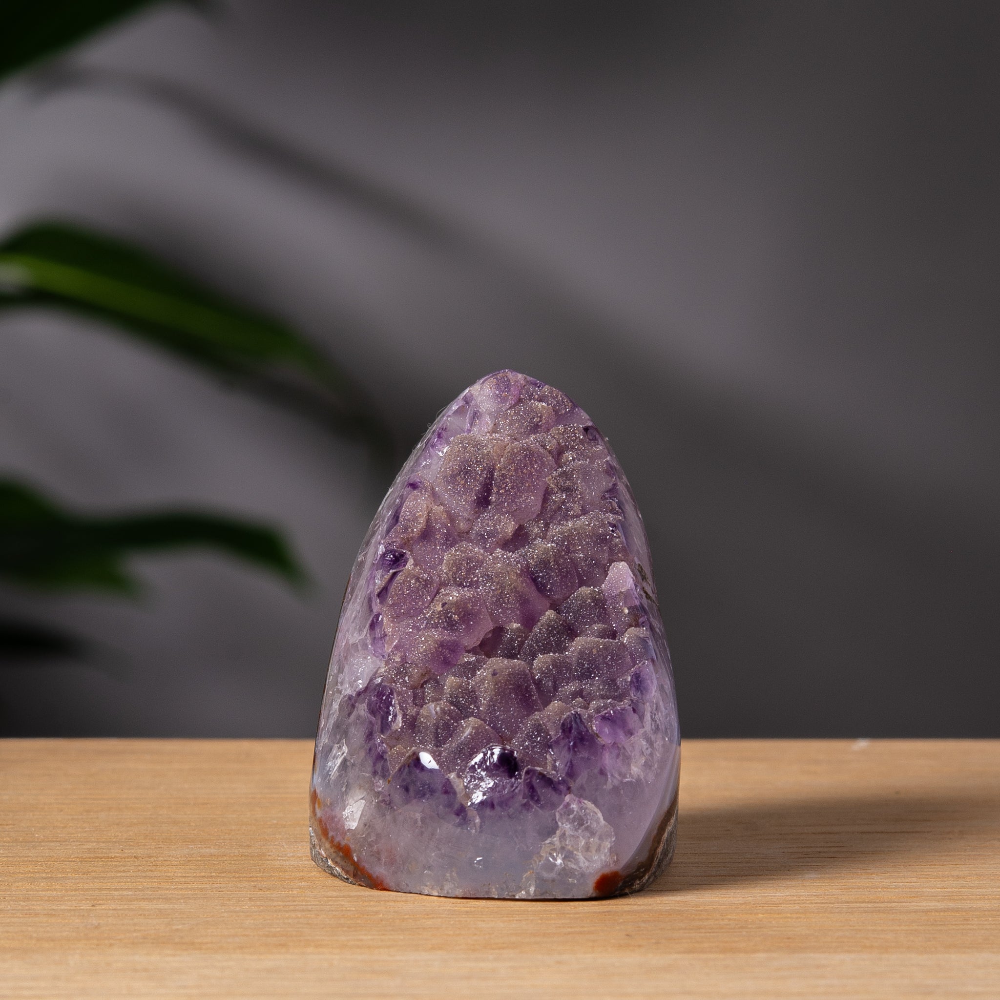 Soft Purple Sugary Amethyst Cutbase