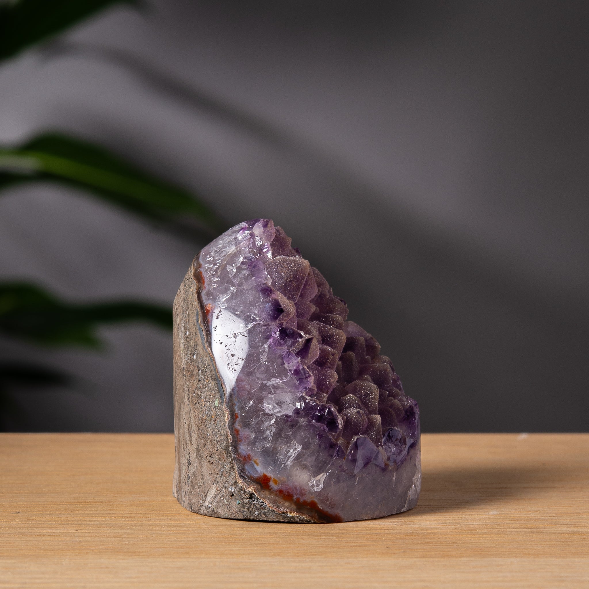 Soft Purple Sugary Amethyst Cutbase