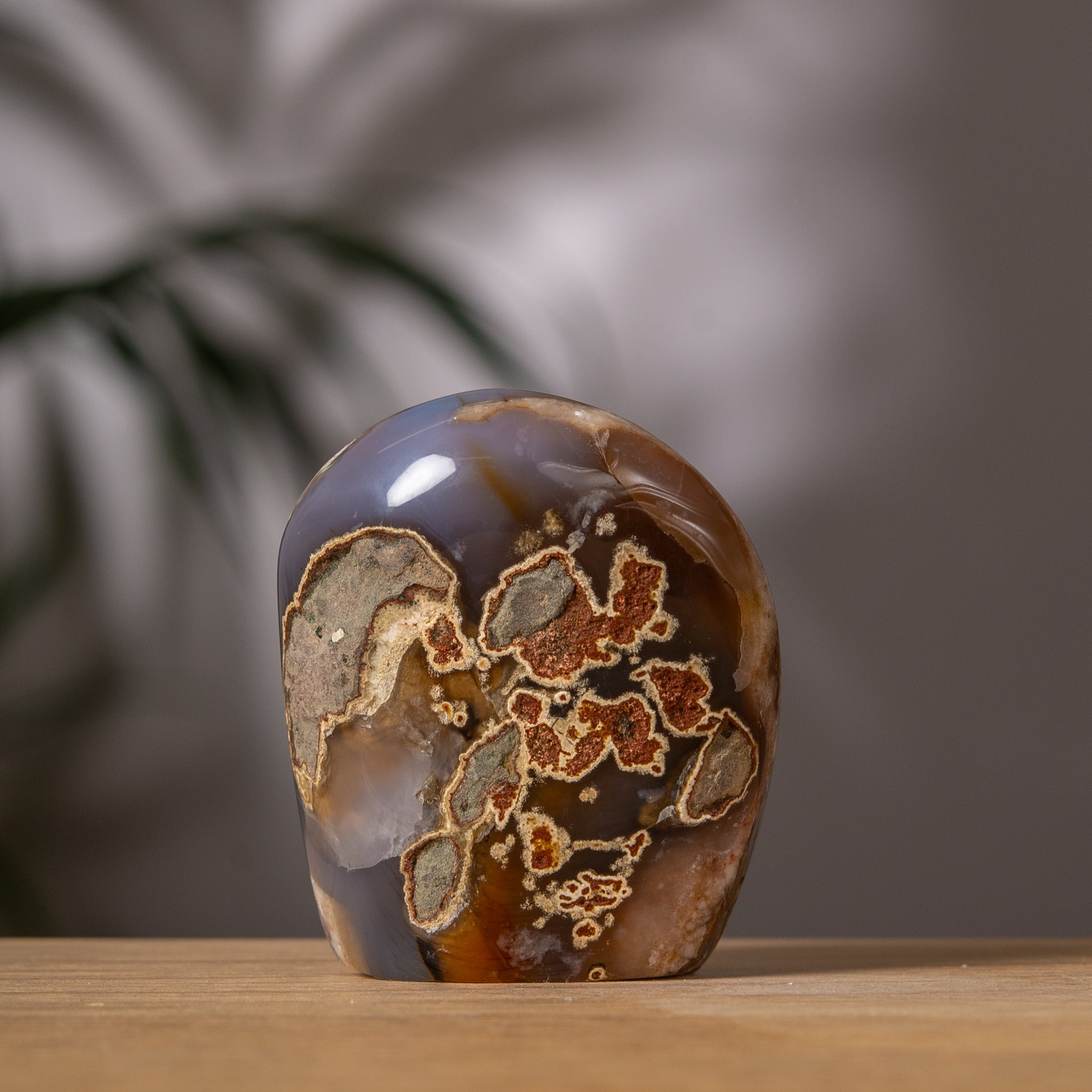 Yellow Amethyst Cluster - Yellow Jasoer and Agate – Uruguay