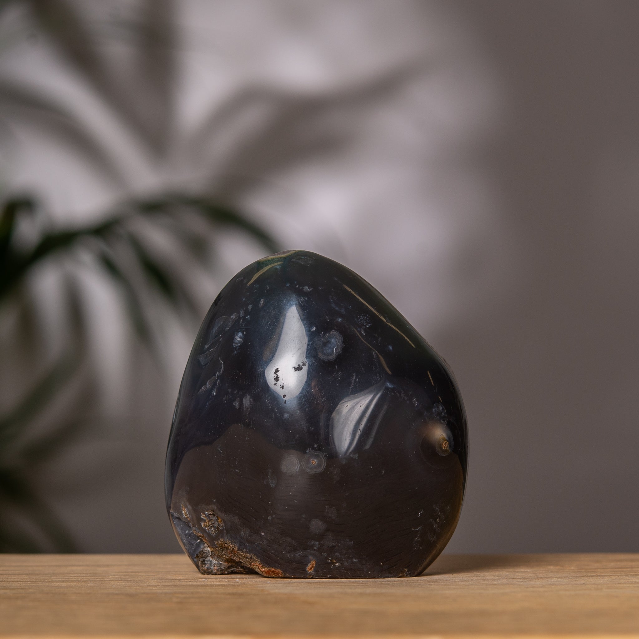 Agate Cluster – Soft Green & Blue Agate Back – Uruguay
