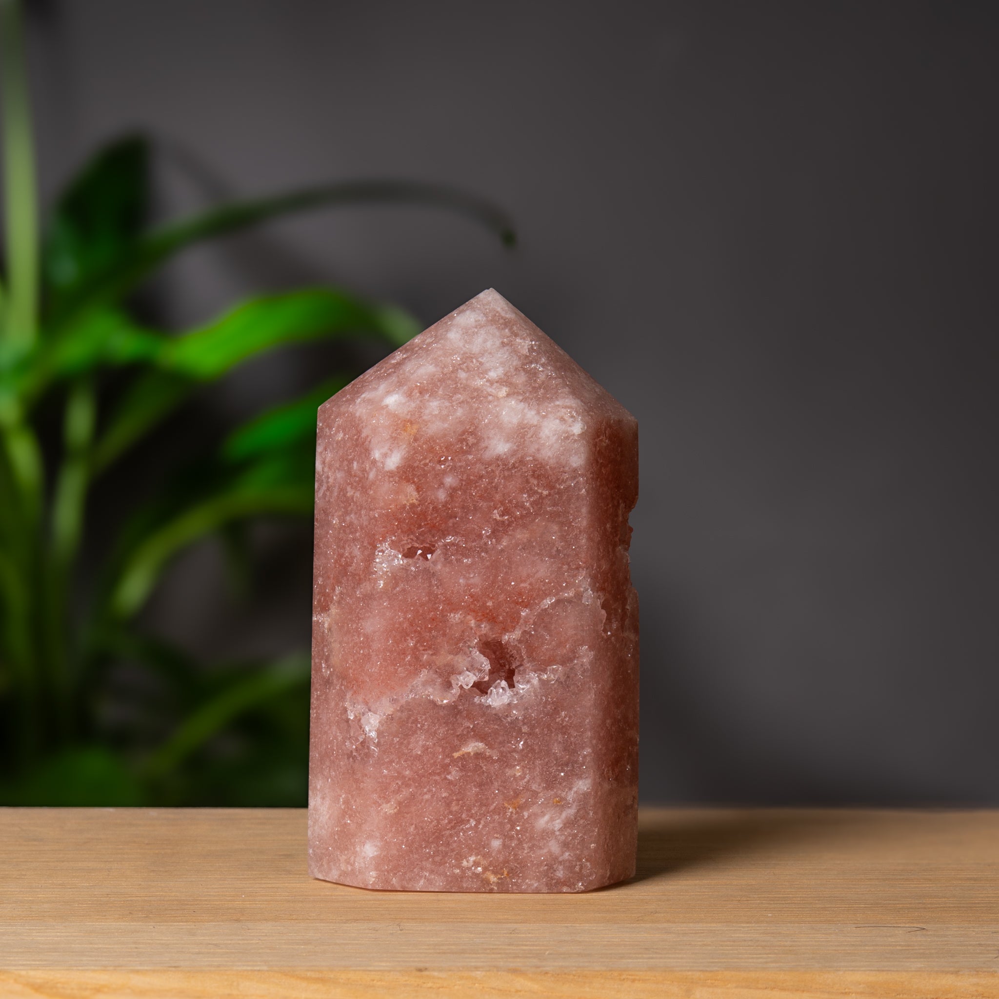 Deep Rose Pink Amethyst Small Tower