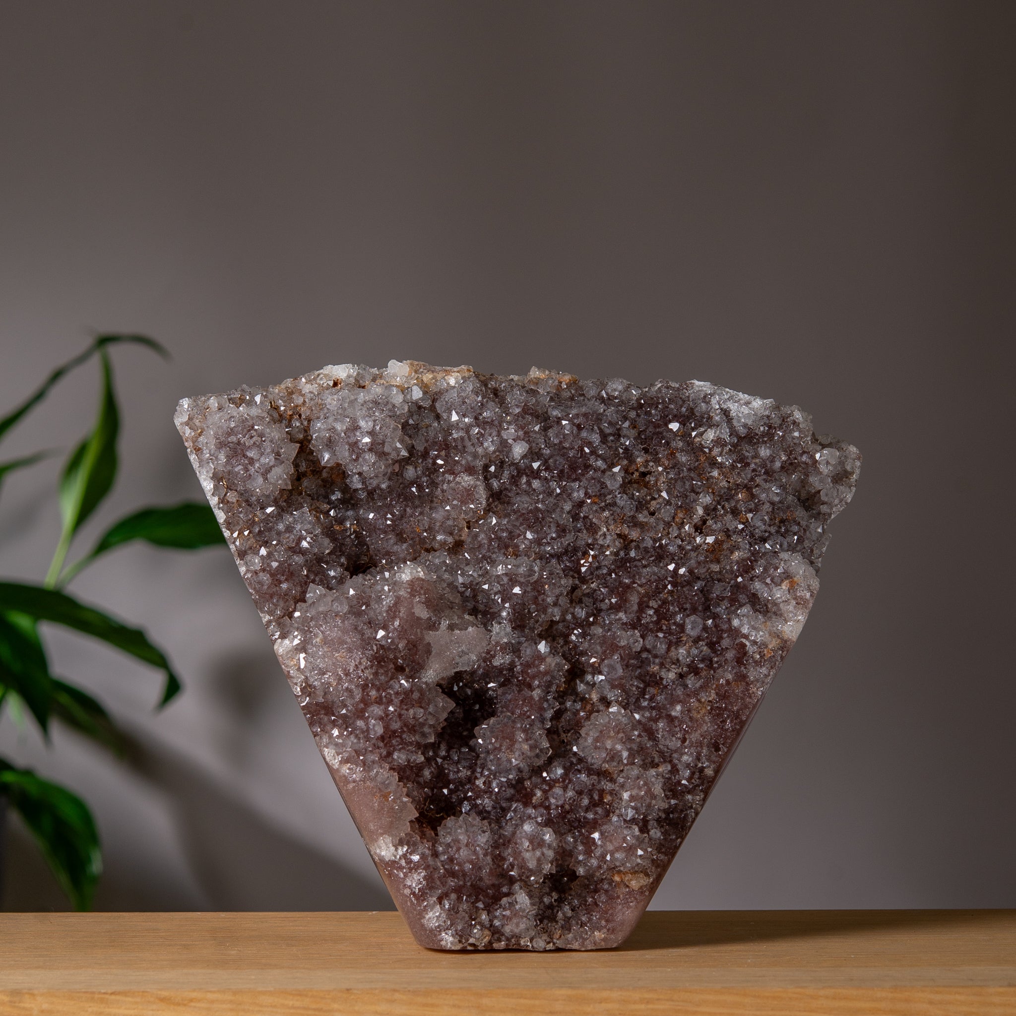 Large Pink Amethyst Druzy Tower