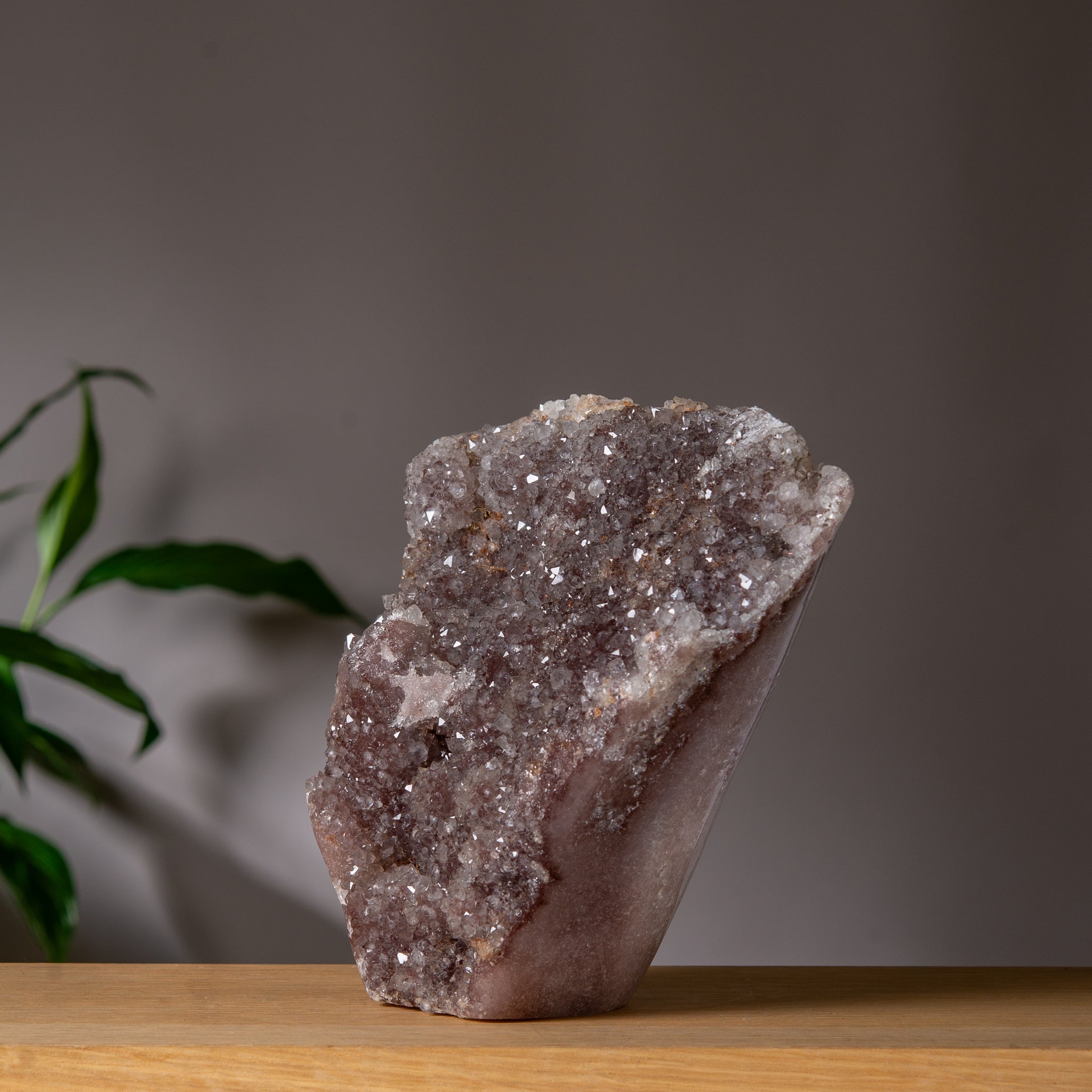 Large Pink Amethyst Druzy Tower