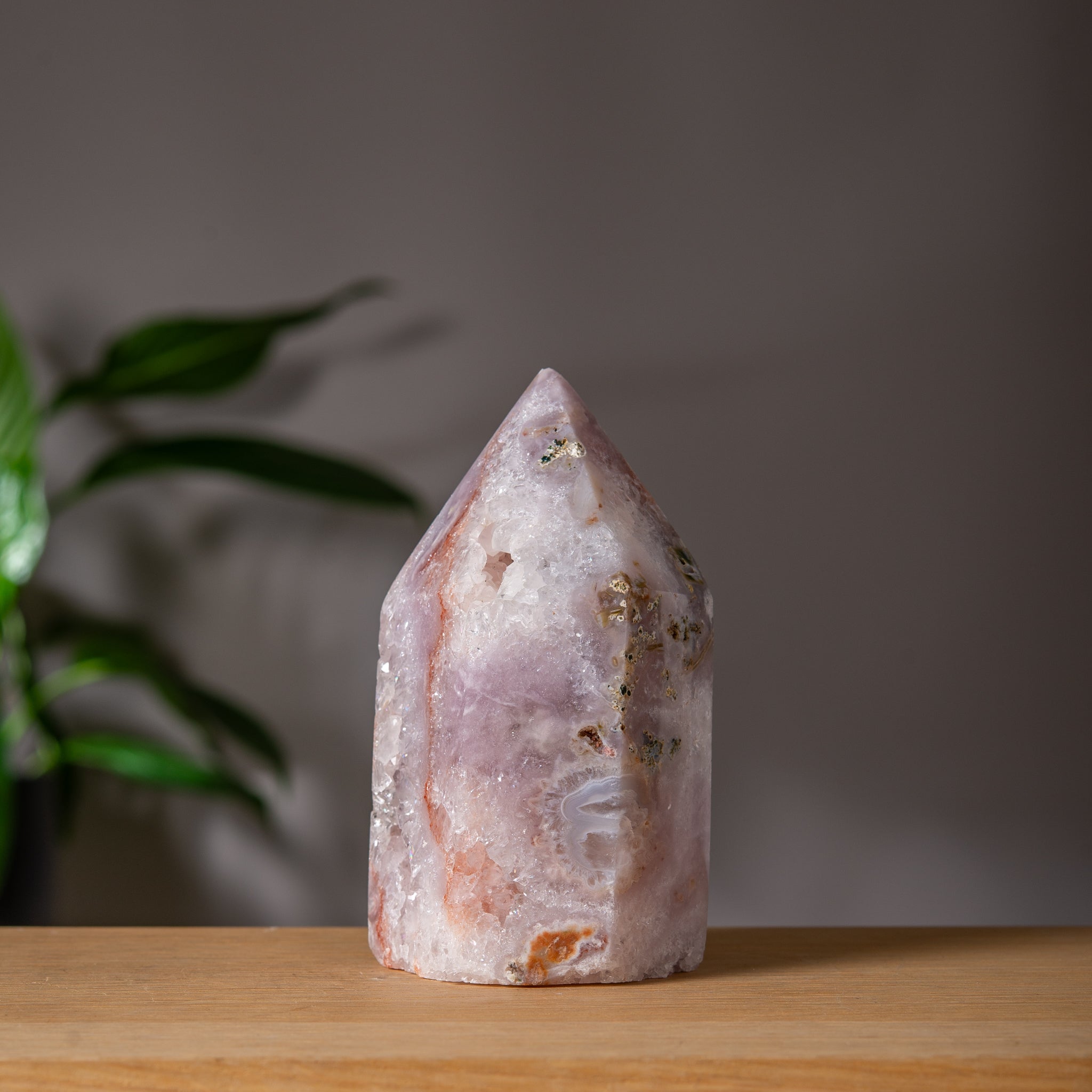 Bright Pink Amethyst Tower