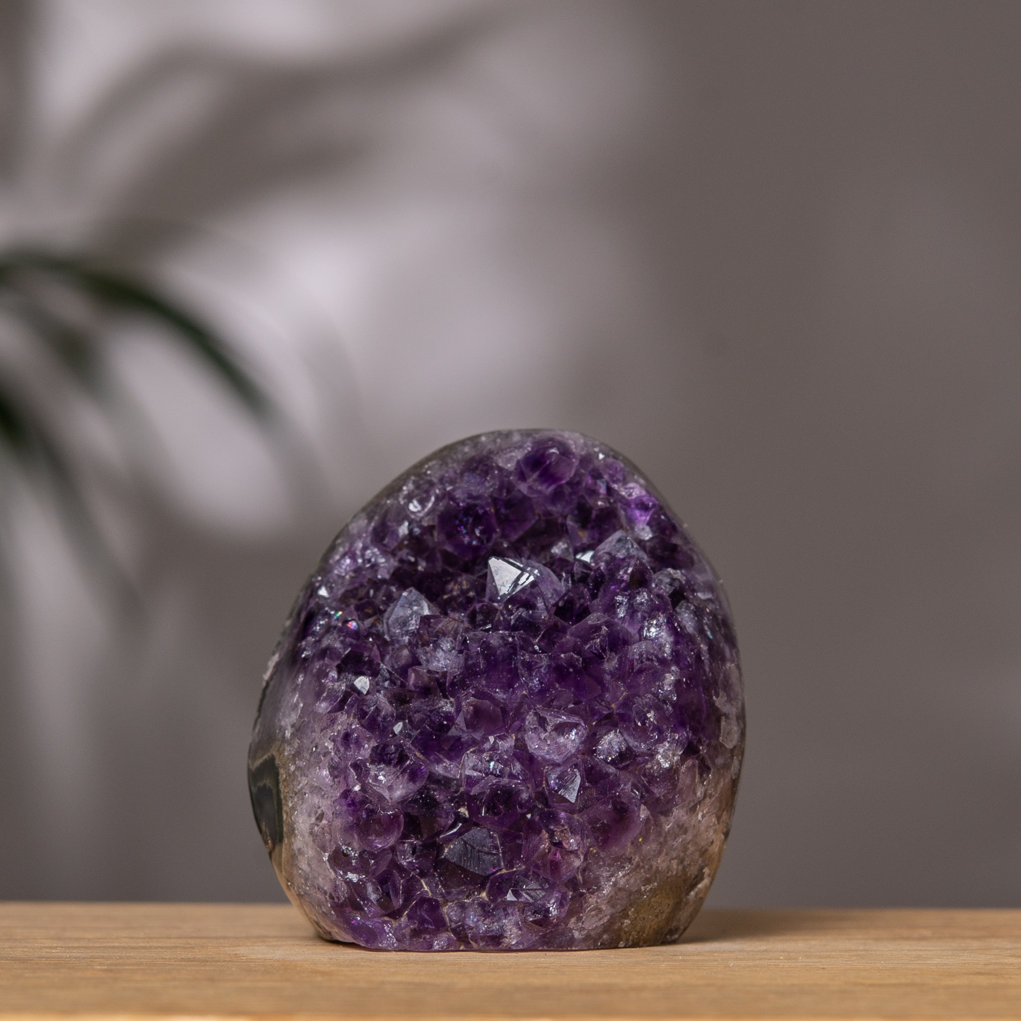Amethyst Cluster – Round Deep Purple Crystal – Uruguay