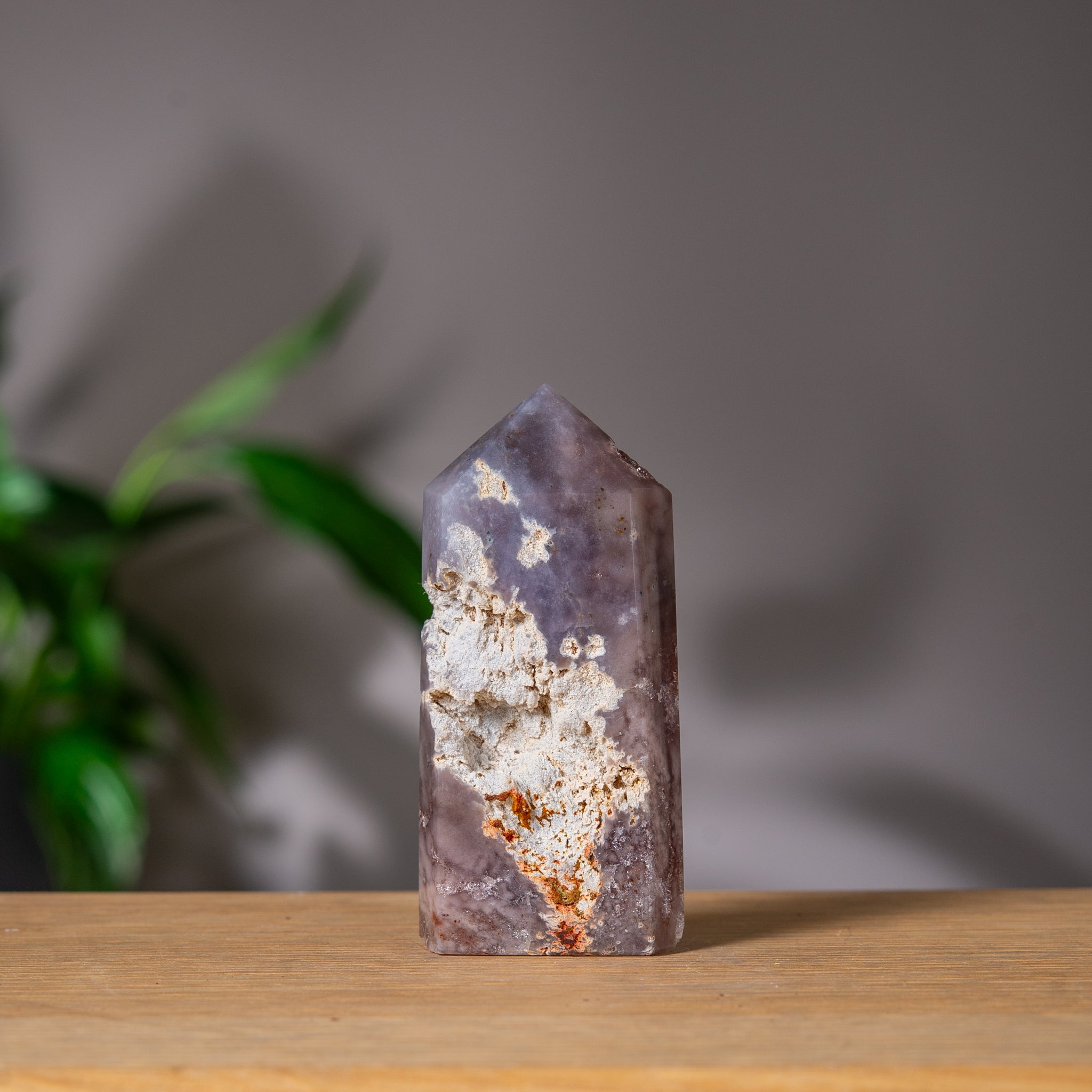 Purple - Grey Pink Amethyst Tower (small)