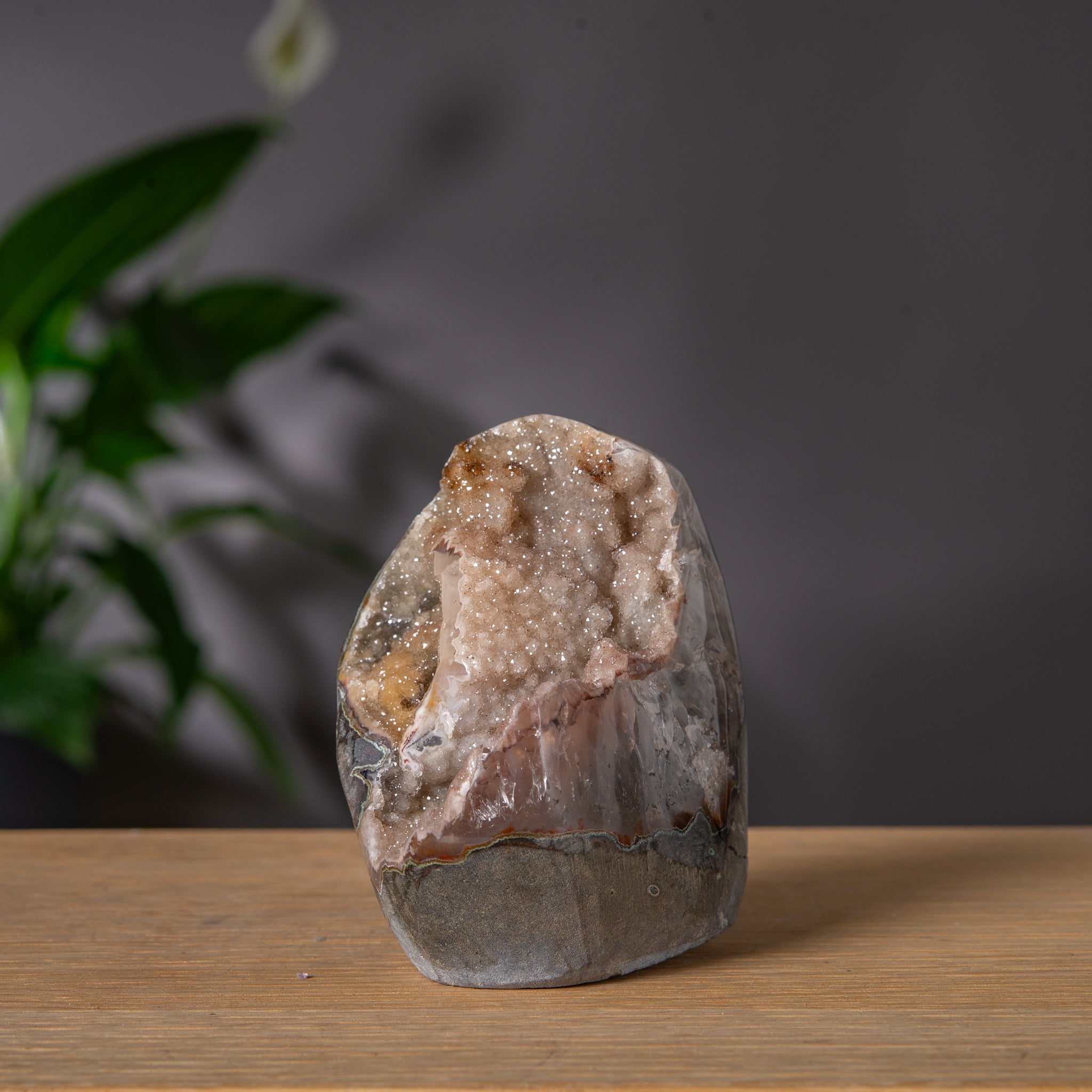 Beige Rainbow Amethyst free form