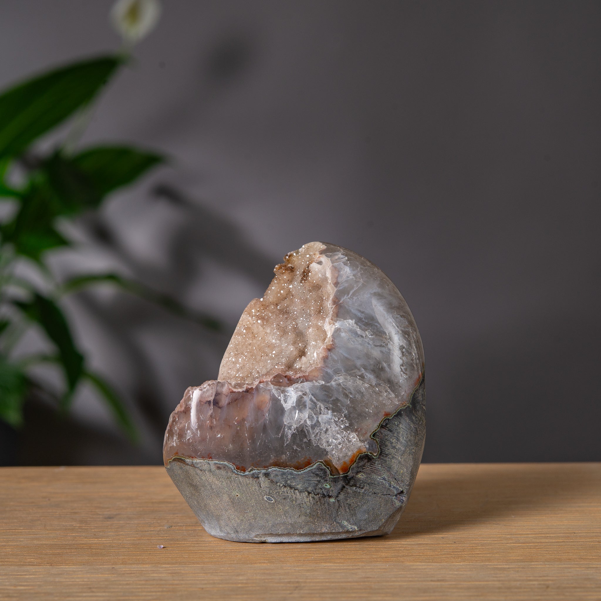 Beige Rainbow Amethyst free form