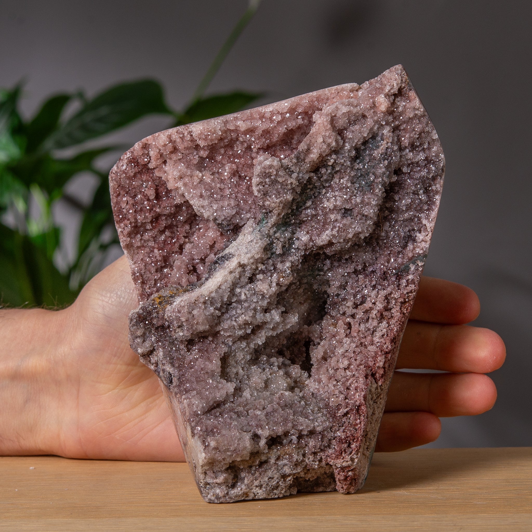 Dusky Pink Amethyst Freeform